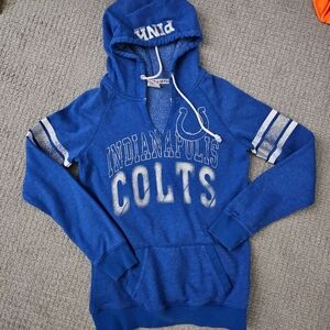 PINK Victoria's Secret Indianapolis Colts Fleece Hoodie M